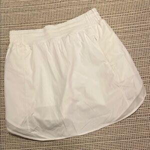 White Athletic Skirt